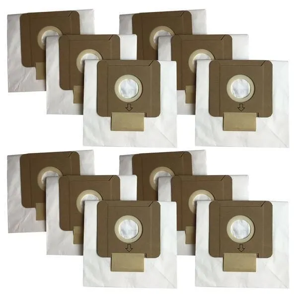 Think Crucial 12pk Replacement Vacuum Bags Fits Dirt Devil Type O, Part# AD10030