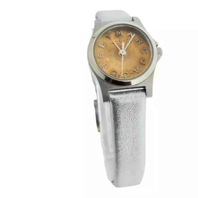 Marc By Marc Jacobs Mbm1296 Henry Dinky Silver Strap Mini Watch (900000226)