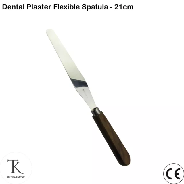 Dental Laboratory Instruments Flexible Plaster Spatula 21cm Restorative Tools CE