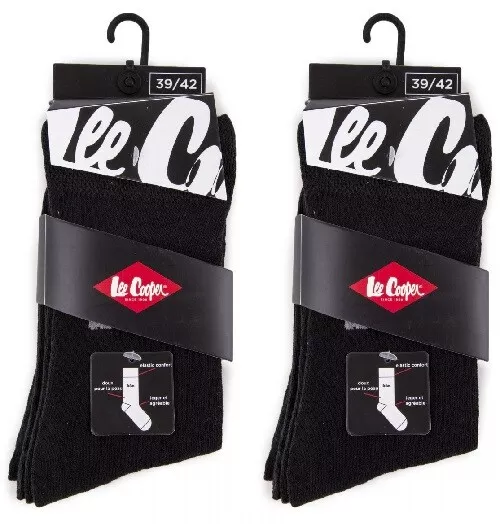 Lee Cooper lot de 6 paires de chaussettes homme (Jude)