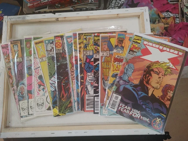 X-Men and X Teams related mixed lot of 15 Juggernaut, X-Force, Mutant X, Cable