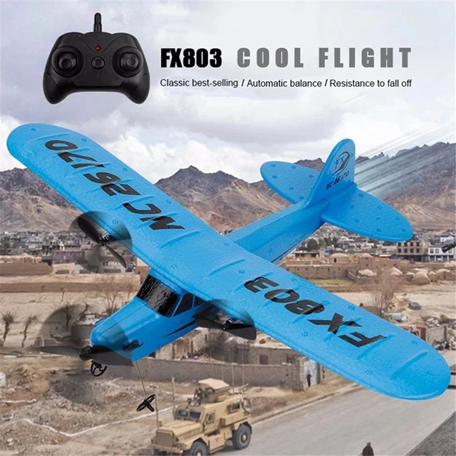enfant garçon FX803 Mousse EPP Jouet d'avion Télécommande Avion RC Planeur
