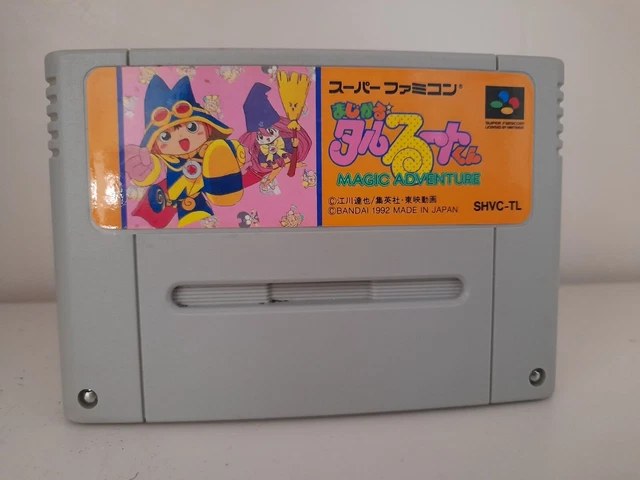 Jeu Super Famicom Magical Taruruuto Kun Magic Adventure - Version NTSC-J Japon, Avec Pile Sauvegarde Neuve