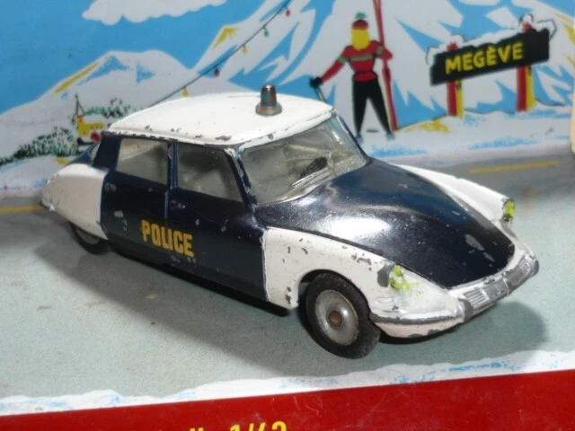 Boîte Vide Solido 1/43 – Citroën DS 19 – Modèle Vintage Années 70 – Noir – France