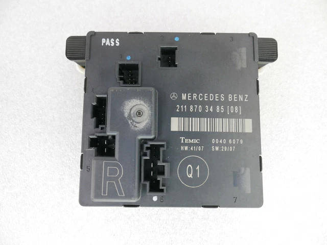 07-09 Mercedes W211 E350 E550 Rear Right Passenger Side Door Control Module Unit