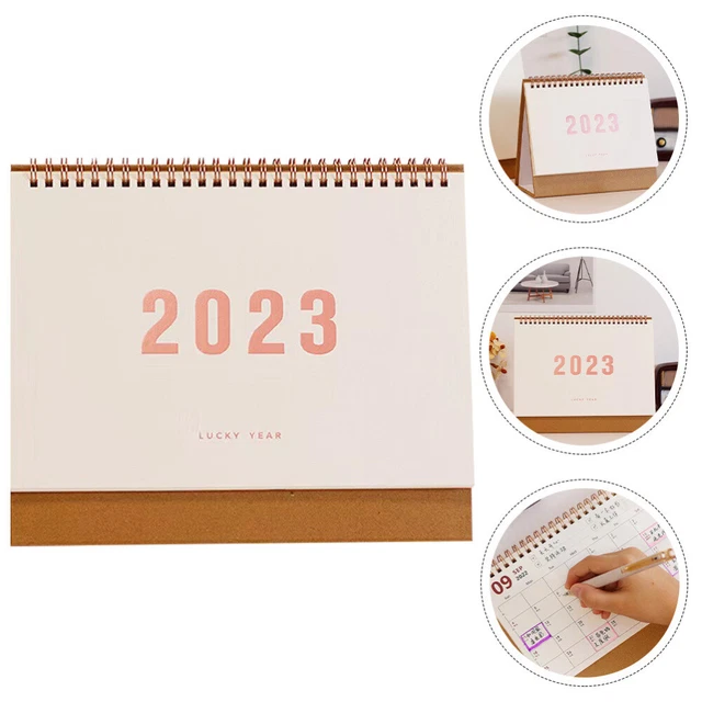 2023 TABLE CALENDAR 2023 Calendar Minimalist Desk Pocket Calender