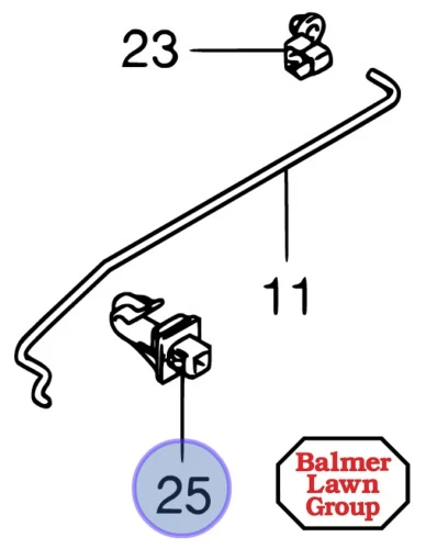 New Gen Suzuki Swift Bonnet Rod Stay Clip (2011-2017) – OEM 72312-82K00 3 thumbnail image