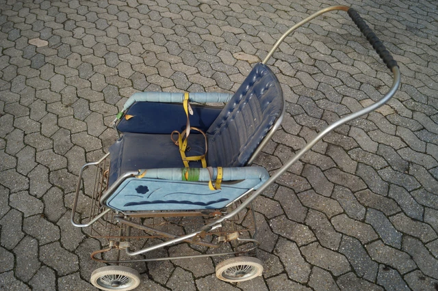 RETRO HARTAN-BUGGY/ KINDERWAGEN gebraucht, Nostalgie, 70er/80er Jahre, blau  EUR 1,00 - PicClick DE