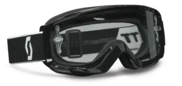 Scott Split OTG MX Goggle Cross / MTB Brille schwarz / klar works