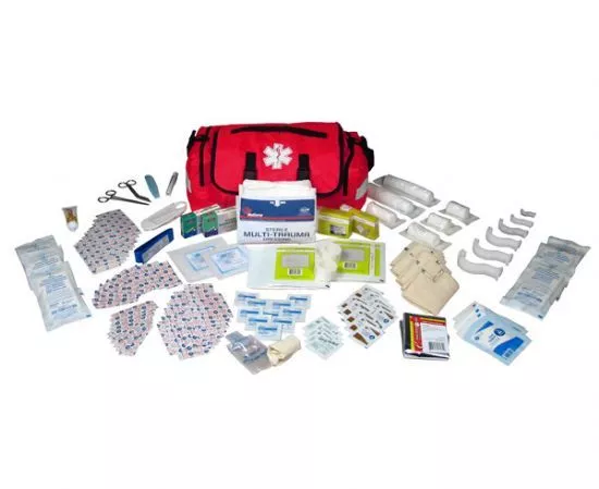 On Call First Aid Responder Kit W/Bag  Ems Paramedic Stocked Medical Emergency 2