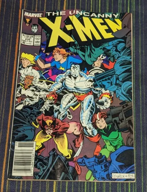 The Uncanny X-Men Vol. 1 #235/1988 ~ Marvel Comics - Newsstand Variant