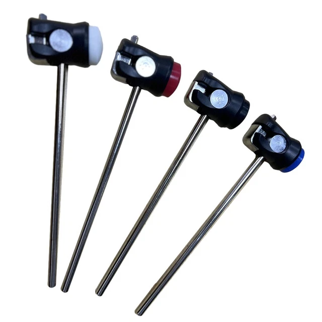 Marteau batteur tête basse en caoutchouc polyvalent pour tout type de kit de ba