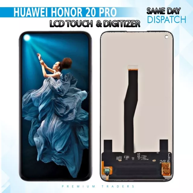 For Huawei Honor 20 Pro YAL-L41 LCD Touch Screen Display Replacement Digitizer