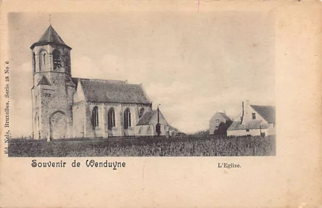 België - WENDUINE (W. Vl.) Kerk - Uitg. Nels Serie 28 N. 6