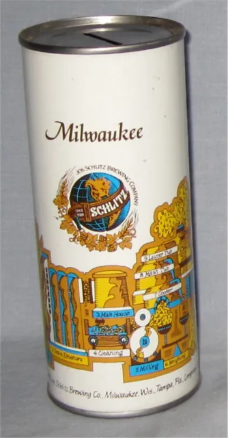 1974 Schlitz 16 Oz Beer Can Bank