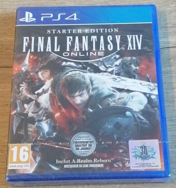 Final Fantasy XIV Online The Complete Edition Neuf Pour PS4 - Version Française Sous Blister