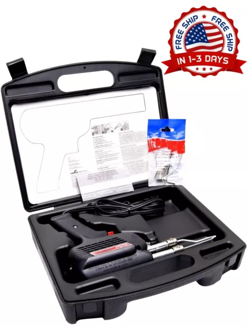 Kit de Pistola De Soldadura Profesional De 120 Voltios Y 260/200 Vatios De Calor