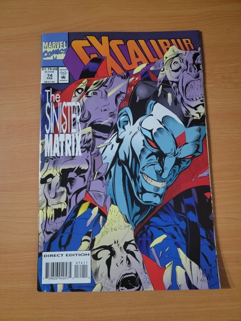 Excalibur #74 Direct Market Edition ~ NEAR MINT NM ~ 1994 Marvel Comics