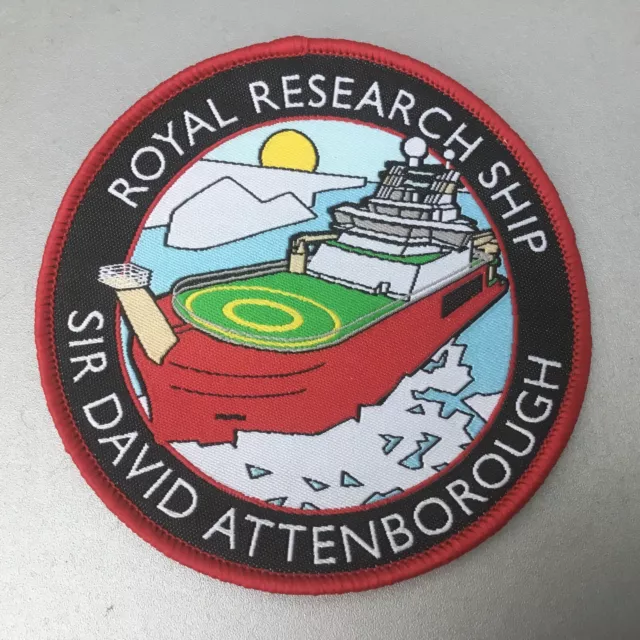 Sir David Attenborough Research Ship...patch