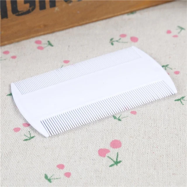 3 x Head Lice Comb Fine Tooth Pet Dog Cat Flea Hair Kids Nit Eggs Removal 2