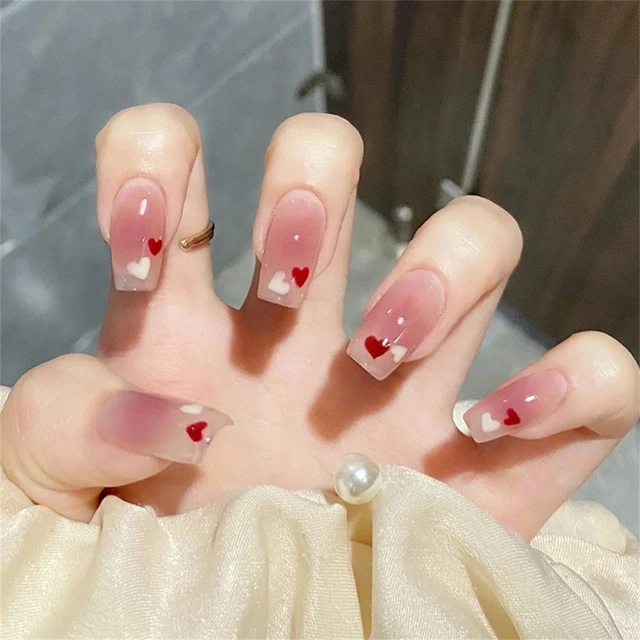 Portable Faux ongles Couverture complète Appuyez sur les ongles Faux ongles