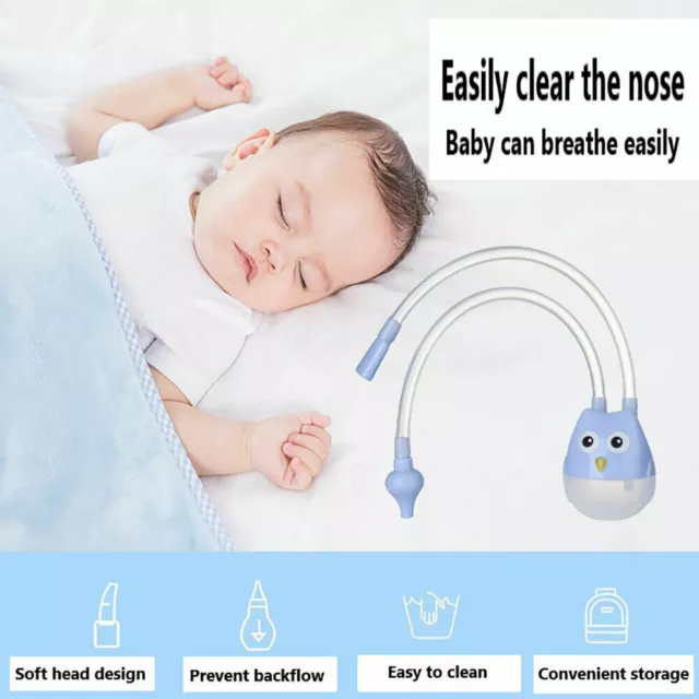 2 Stck. Nützlicher Babykatheter Nasensauger Reinigung Nasenreiniger Werkzeug Kit