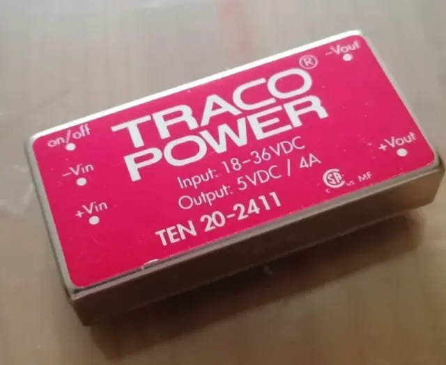 Traco Power TEN 20-2411 DC/DC Converter Wandler Netzteil neu
