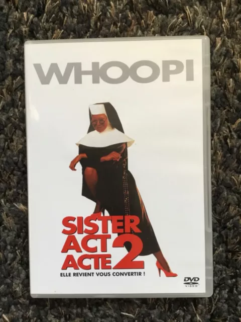 DVD 📀  SISTER ACT 2 - Whoopi GOLDBERG