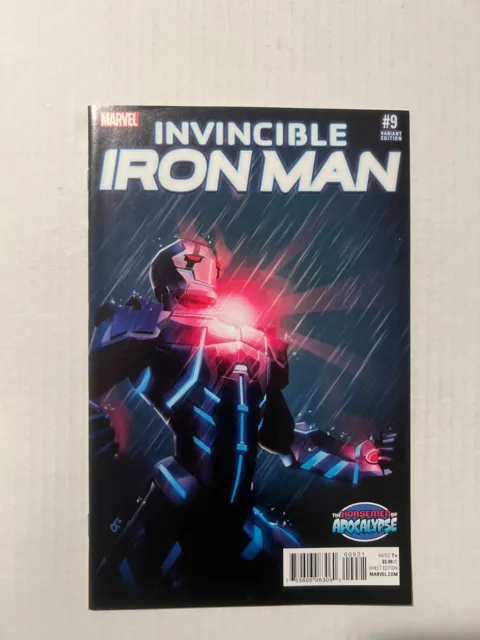 Invincible Iron Man #9 Nm- 9.2 1St App Of Riri Williams Chris Turcotte Variant
