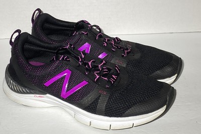 refcrs 90 NEW Balance Da Donna Cush 715 Scarpe Da Ginnastica Nero Taglia UK 5 US 7 