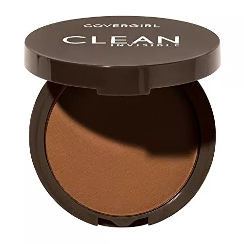 Covergirl Clean Invisible Pressed Powder, Golden Caramel 180, 0.38oz