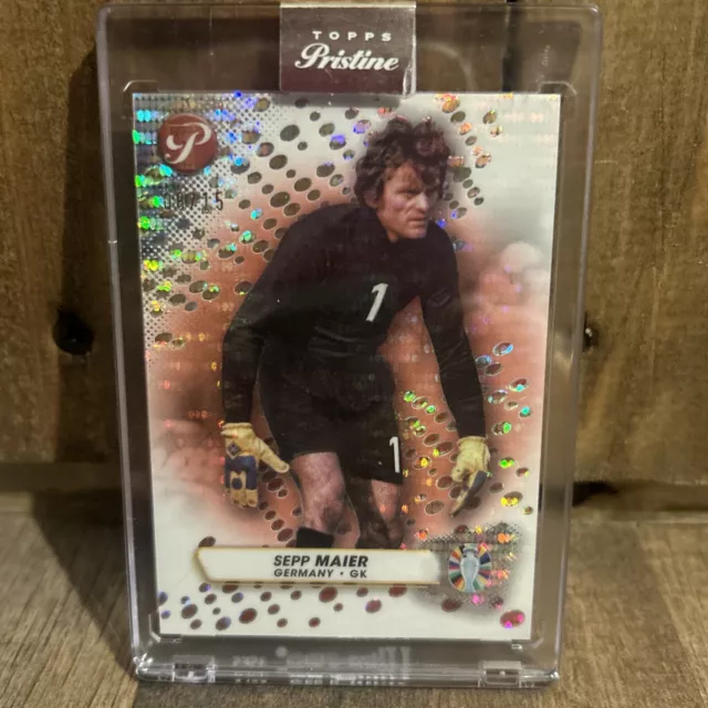 2024 TOPPS ROAD to EURO 24 Sepp Maier ROSE GOLD PRISTINE Refractor /15