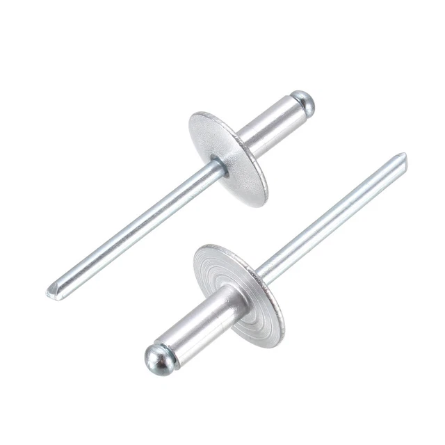 5pz 13mmx5mmx16mm Remaches ciegos extremo abierto brida grande 304 acero inox