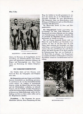 Burkina Faso + Niger 1931 orig. Kolonial-Kapitel (12 S) Niamey Mon. Col. Montail 2
