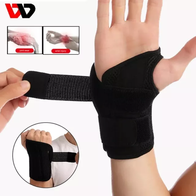 Handgelenkstütze Compression Support Splint Brace Schmerzlinderung Sports Straps