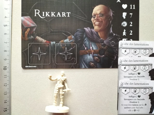 Miniature Rat'bougri Mage + Carte Pour Orcquest Warpath G440 - Occasion, Jeu Monolith