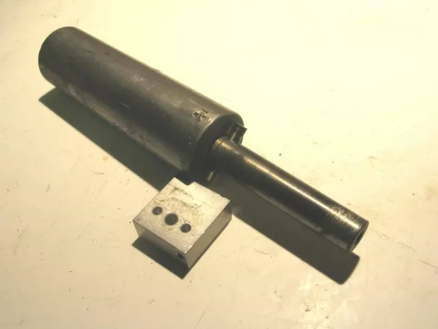 Ukn #6 Floating Shell Reamer Arbor 1 5/8 Straight Shank For Turret Lathe P7649