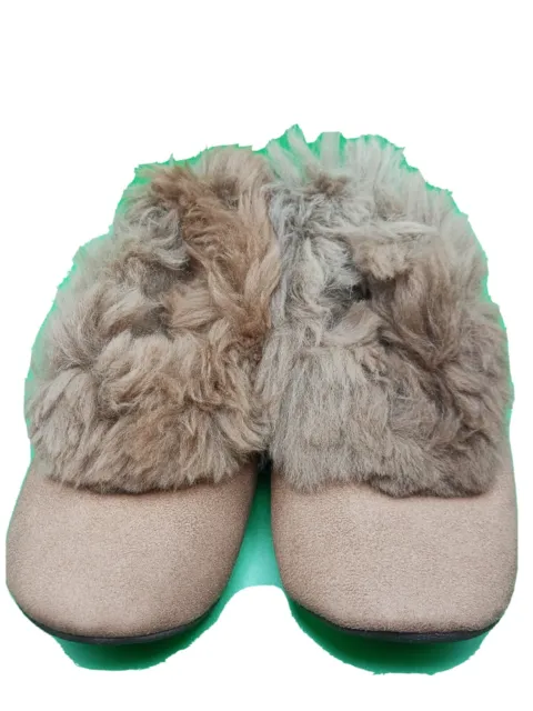 Peruvian Unisex Soft And Warm Slippers For Winter  - Handmade Natural Alpaca Fur