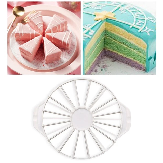CAKE DIVIDER ROUND Bread Portion Marker Works for Cakes Up To 10Inches