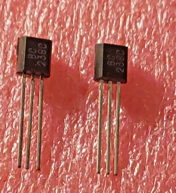 5 Transistors BC238C NPN Silicium - Petit Signal - Neuf En Blister D'Origine