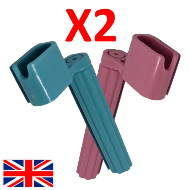 2 X Guitar String Winder Double Tool Peg Pin Puller Bridge Clamp Crank Tuning UK