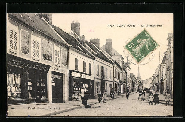 CPA Rantigny, La Grande-Rue
