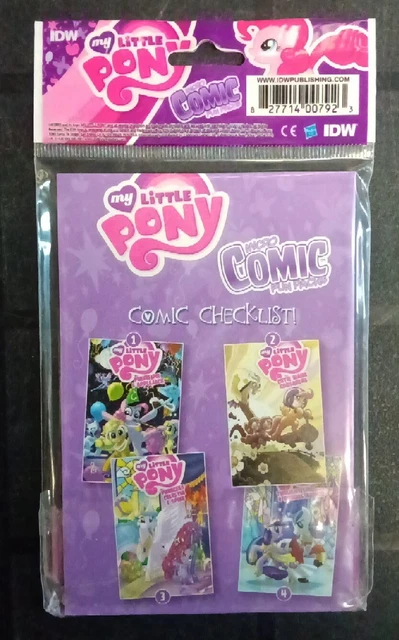 MY LITTLE PONY MLP Micro Comic Fun Packs Complete Set of 4 IDW NEW ...