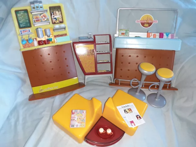 Barbie(バービー) My Scene DAILY DISH CAFE PLAYSET PASTRY DISPLAY， COFFEE ST＆  More! (2003)