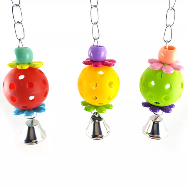1PC Papagei Spielzeug Plastik Lustiges Haustier Vogel Sittich Klettern Biss LN 2