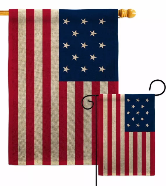 Flag of the United States 17771795 Garden Americana Old Glory Yard House Banner