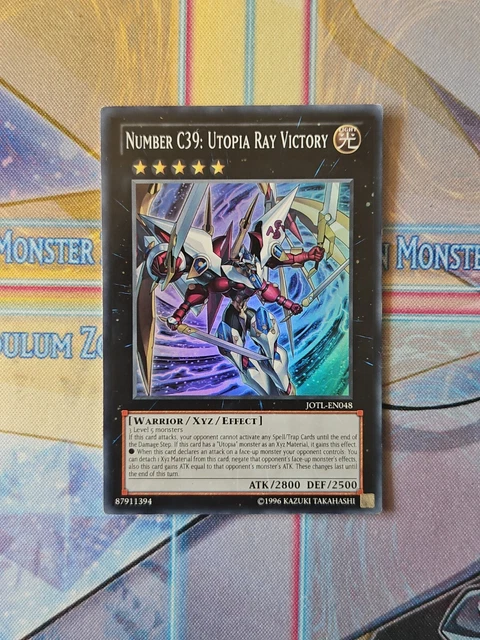 Yu-Gi-Oh! Numero C39: Raggio Utopia Vittoria, SUPER raro, JOTL, yugioh (inglese) Yu-Gi-Oh! Numero C39: Raggio Utopia Vittoria, SUPER raro, JOTL, yugioh (inglese)