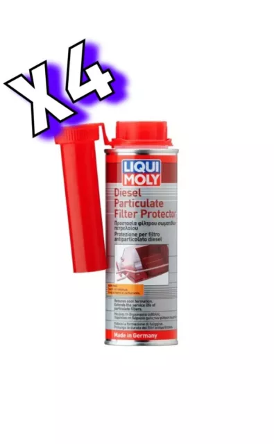 x4 Liqui Moly Diesel Particulate Filter Protector 250ml x4