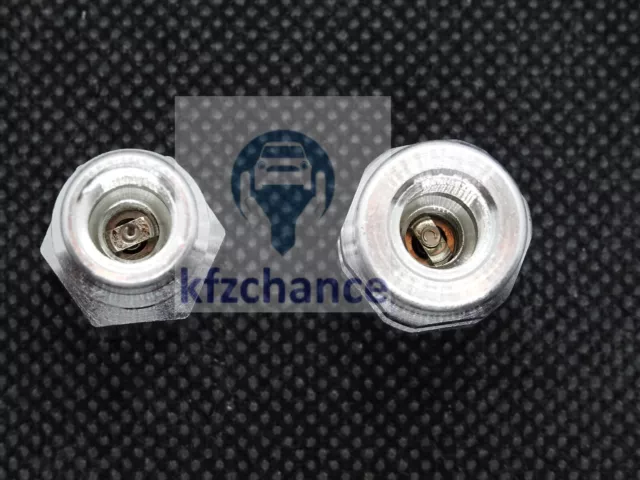 2X KLIMAANLAGE HD & ND ANSCHLÜSSE FÜR R134a für AUDI FORD OPEL SEAT SKODA VW 3