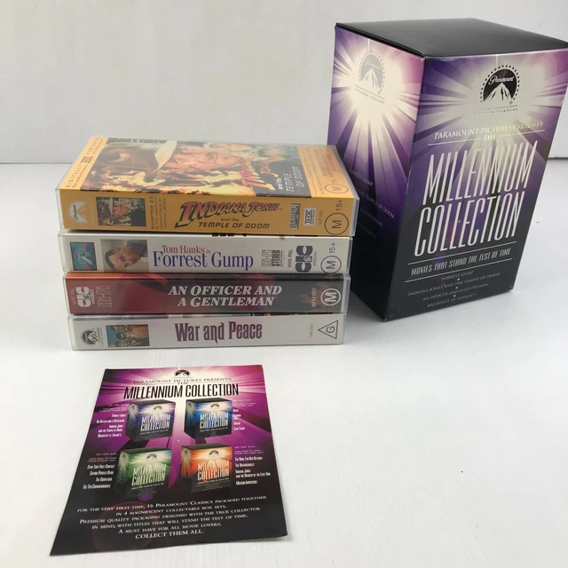 THE MILLENNIUM COLLECTION VHS Box Set VHS VideosBy Paramount Pictures £